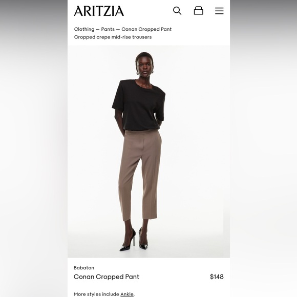 Babaton Conan cropped pants - Picture 11 of 11